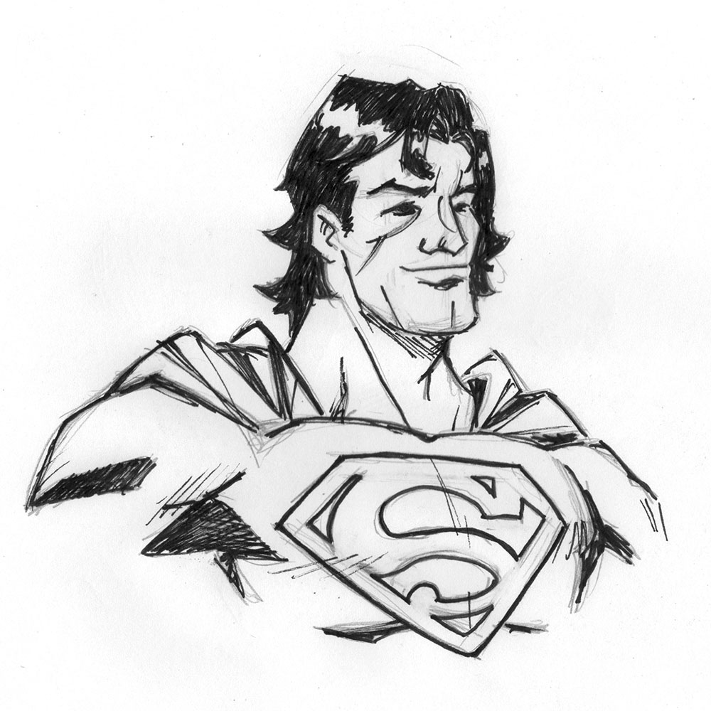 Superman illustration