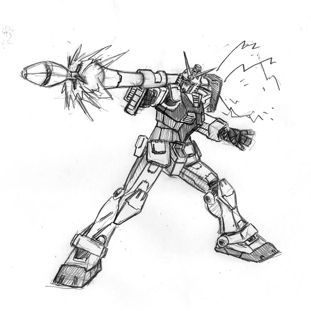 RX-78-2 Gundam illustration