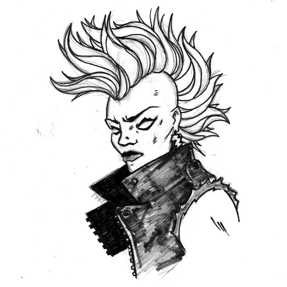 X-Men Storm illustration