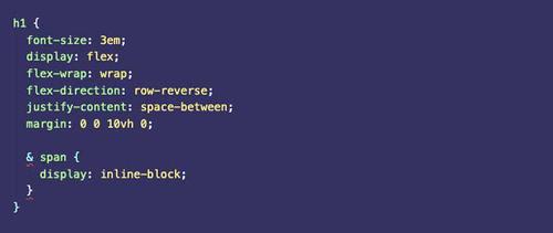 screenshot of PostCSS nesting syntax with the nested & showing a highlighted error